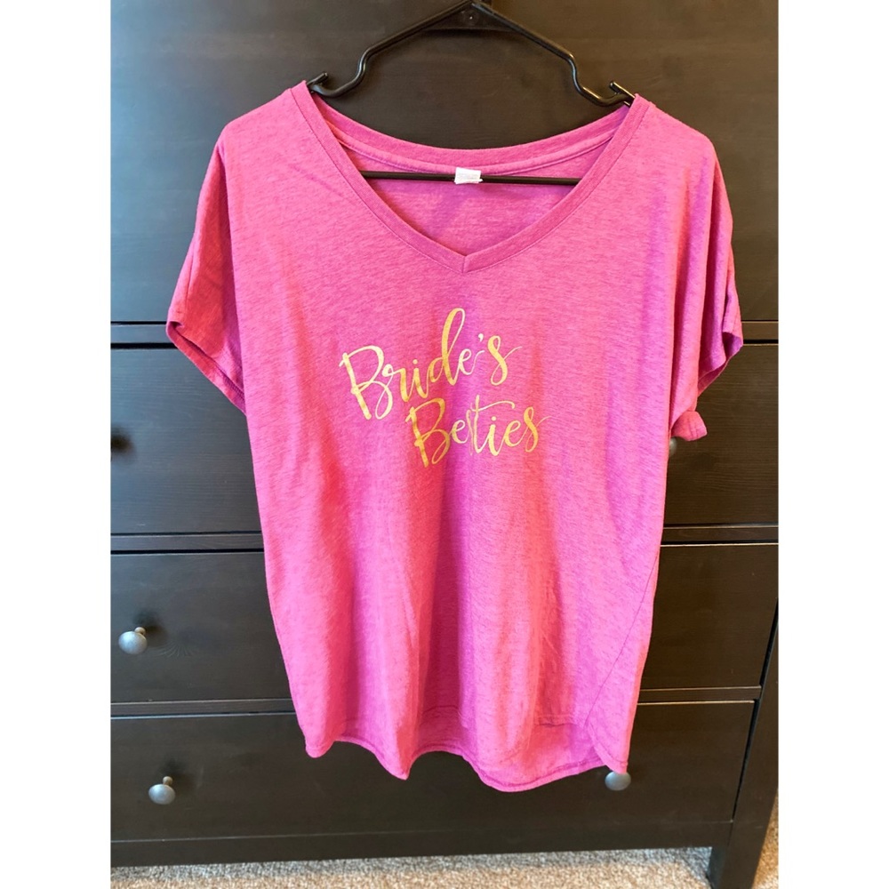 “Bride’s Besties” Custom-made T-Shirt